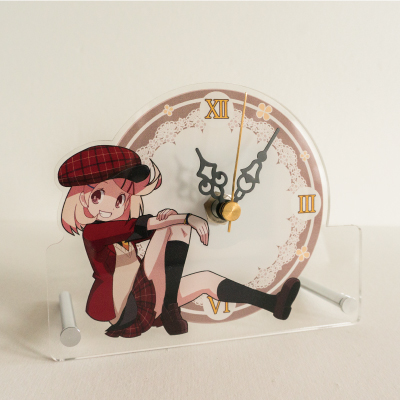 アクリル置き時計